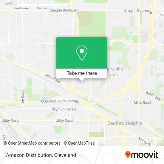 Amazon Distribution map