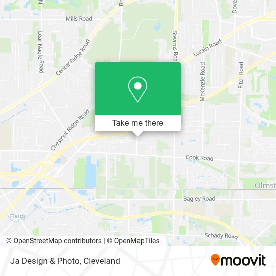Ja Design & Photo map