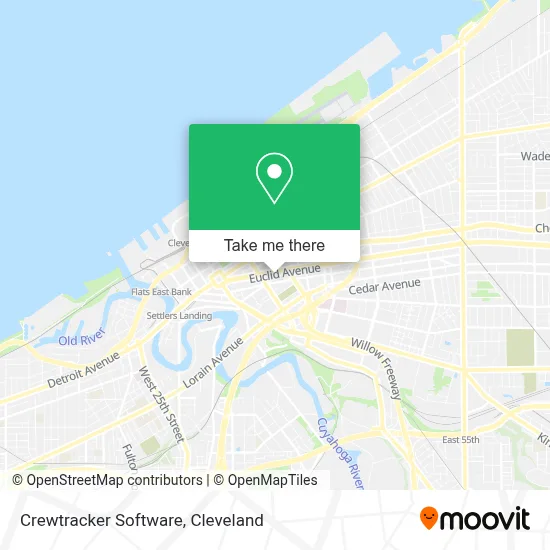 Crewtracker Software map
