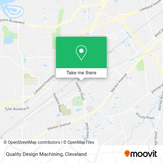 Quality Design Machining map