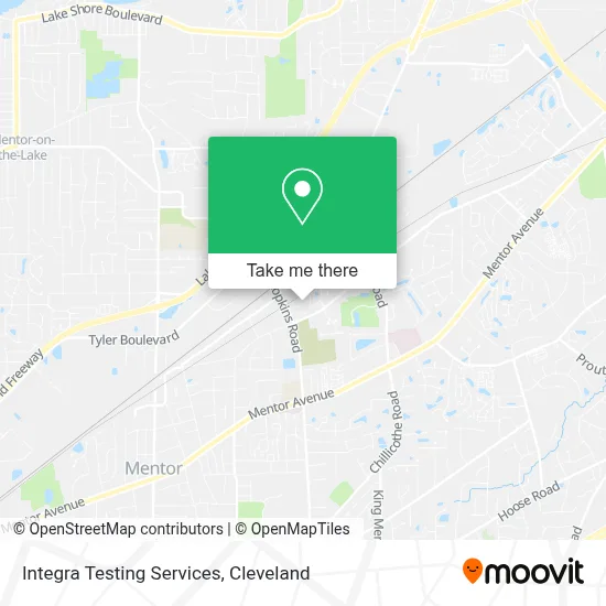 Integra Testing Services map