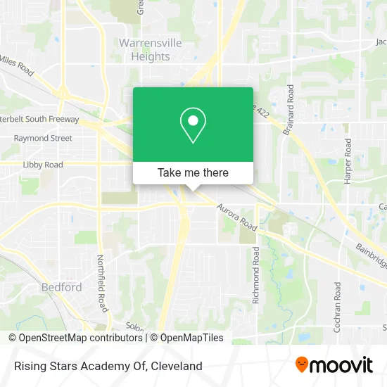 Rising Stars Academy Of map