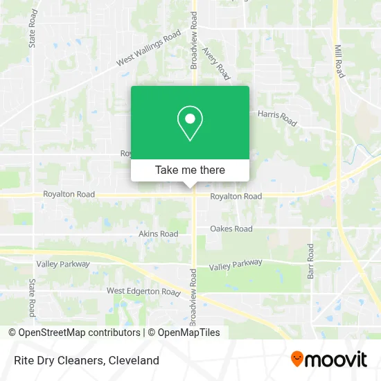 Rite Dry Cleaners map