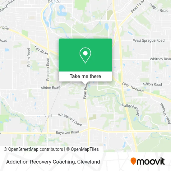 Addiction Recovery Coaching map