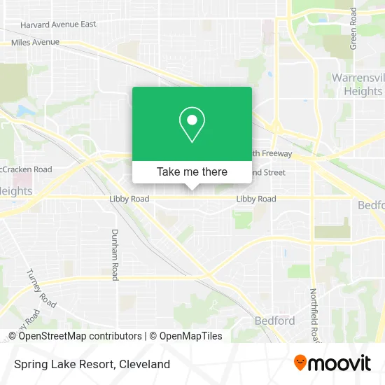 Spring Lake Resort map