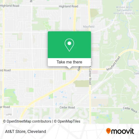 At&T Store map