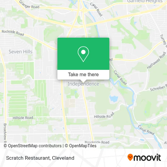 Scratch Restaurant map