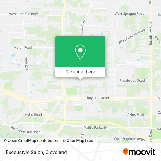 Execustyle Salon map