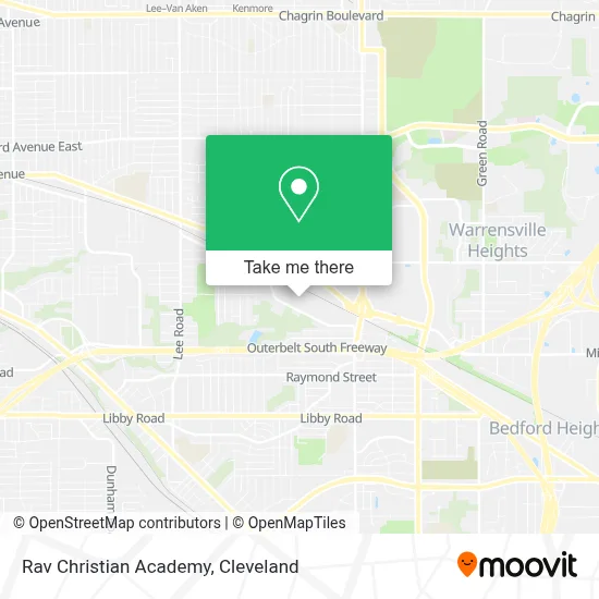 Rav Christian Academy map