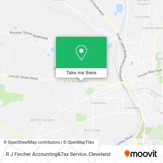 R J Fincher Accounting&Tax Service map