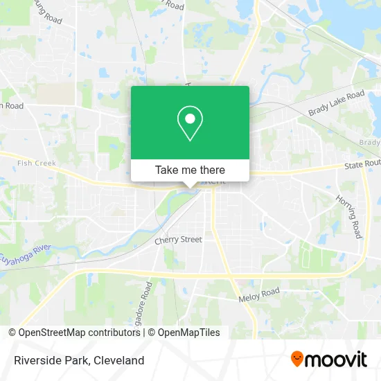 Riverside Park map
