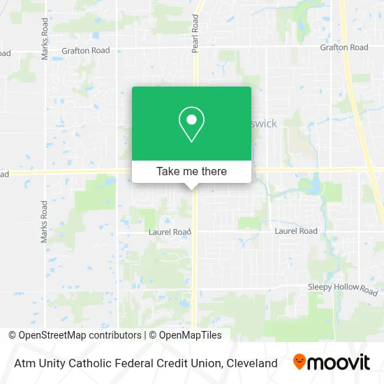 Atm Unity Catholic Federal Credit Union map