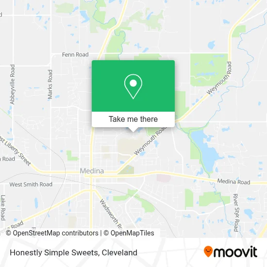 Honestly Simple Sweets map