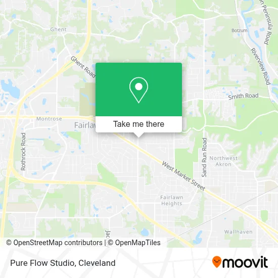 Pure Flow Studio map