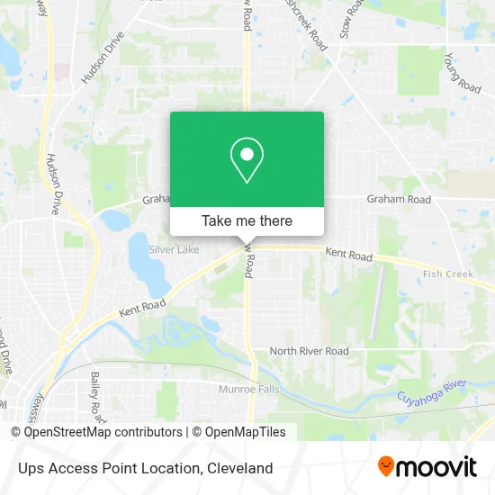 Ups Access Point Location map