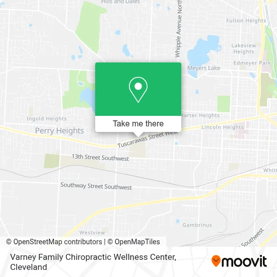 Varney Family Chiropractic Wellness Center map