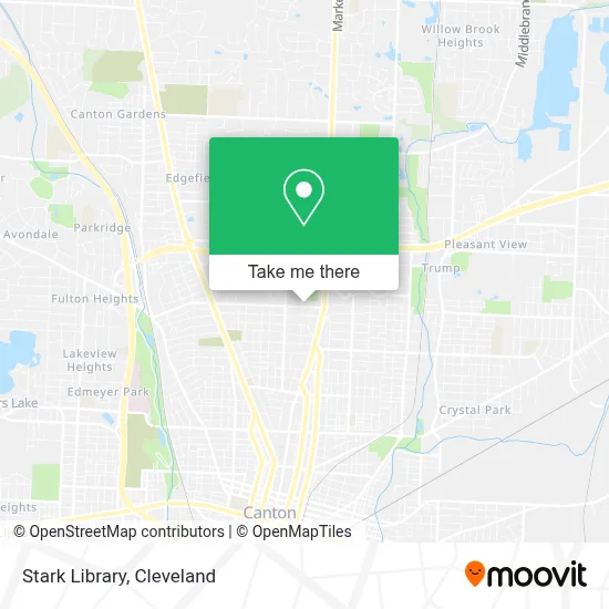 Stark Library map