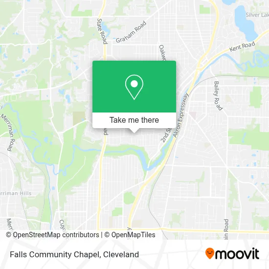 Falls Community Chapel map