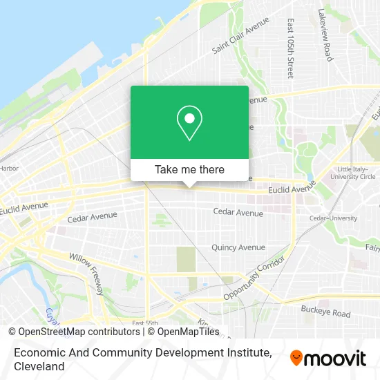 Economic And Community Development Institute map