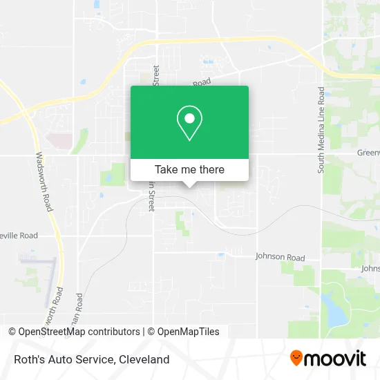 Roth's Auto Service map