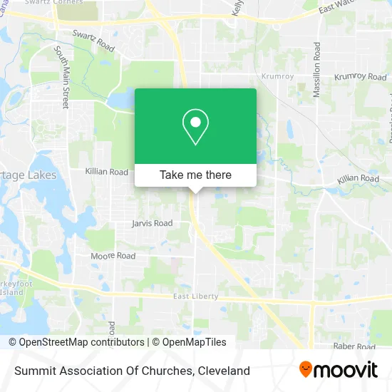Summit Association Of Churches map