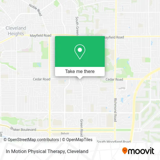 In Motion Physical Therapy map