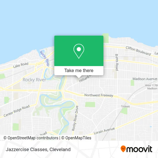Jazzercise Classes map