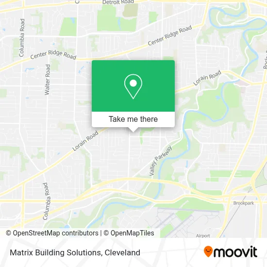 Matrix Building Solutions map