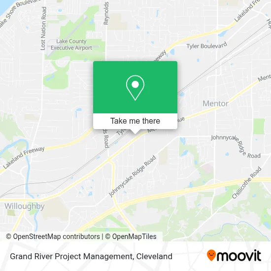 Grand River Project Management map