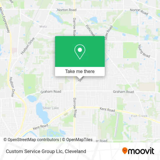 Custom Service Group Llc map