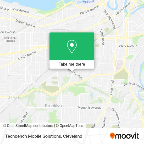 Techbench Mobile Solutions map