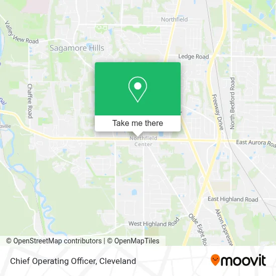 Chief Operating Officer map