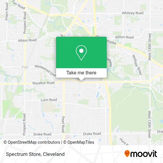 Spectrum Store map