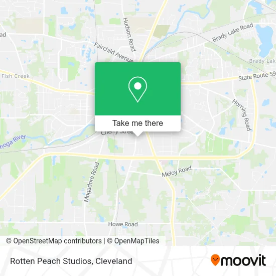 Rotten Peach Studios map