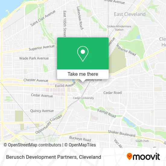 Berusch Development Partners map