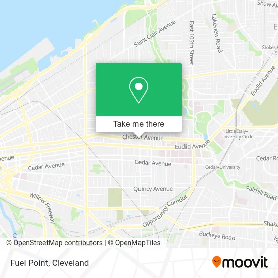 Fuel Point map
