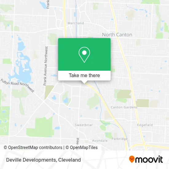 Deville Developments map