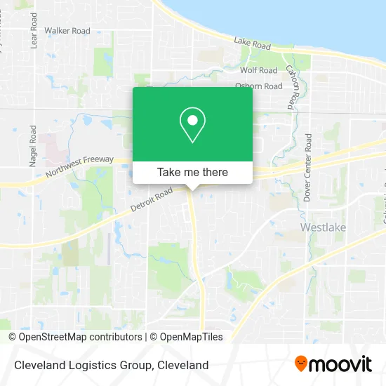 Cleveland Logistics Group map