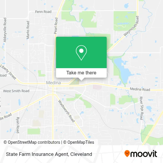 State Farm Insurance Agent map