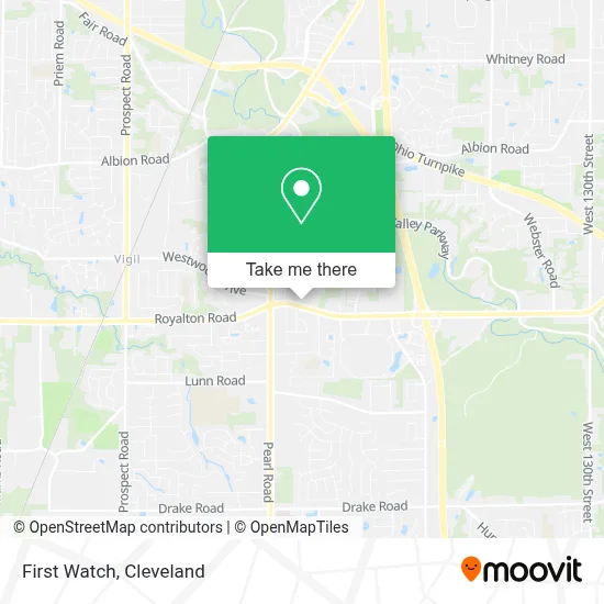 First Watch map