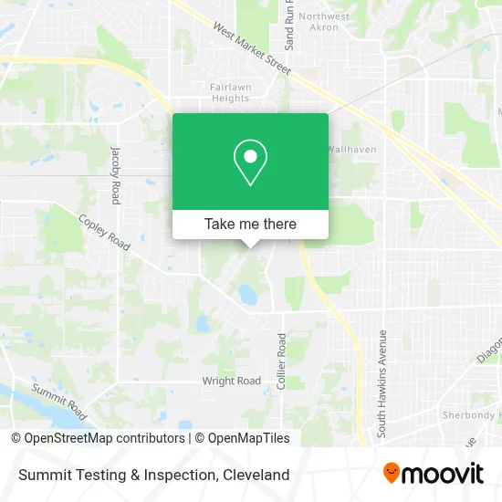 Summit Testing & Inspection map