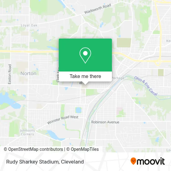 Rudy Sharkey Stadium map