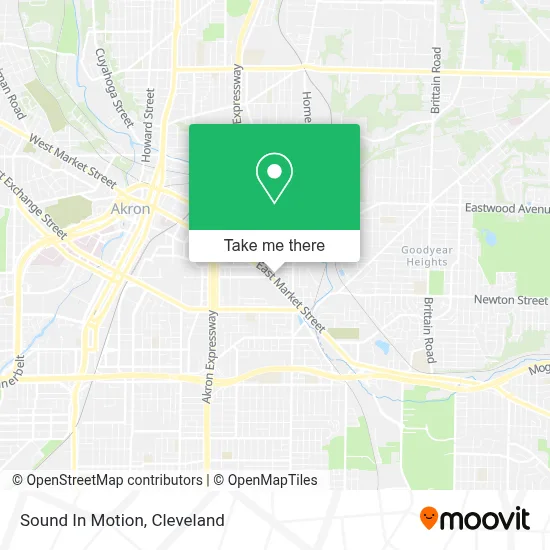 Sound In Motion map