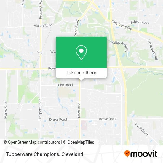 Tupperware Champions map