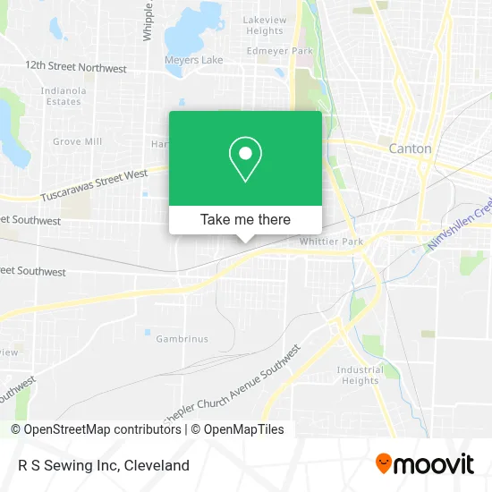 R S Sewing Inc map