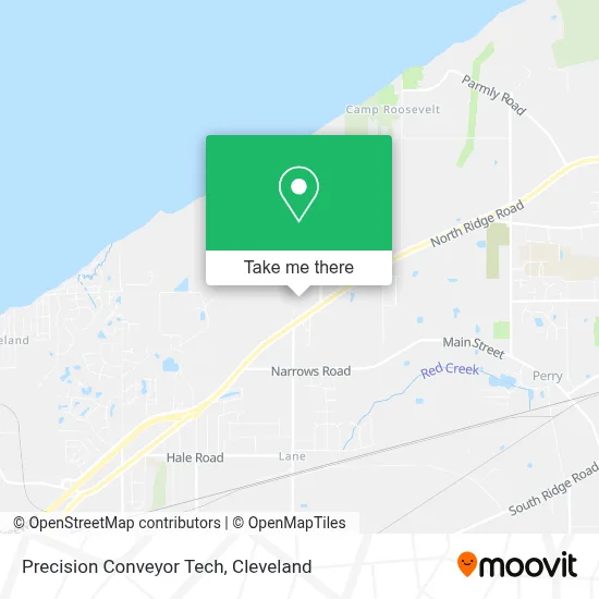 Precision Conveyor Tech map