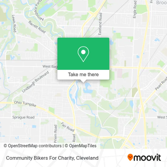 Community Bikers For Charity map
