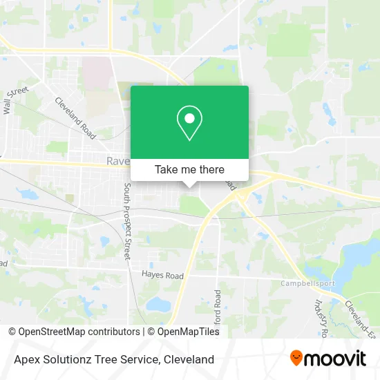 Apex Solutionz Tree Service map
