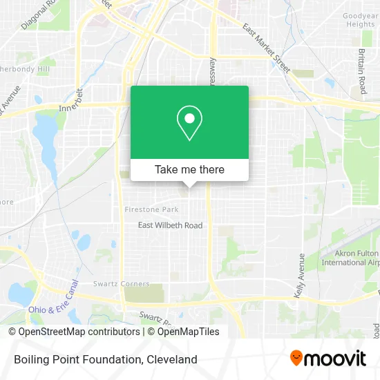 Boiling Point Foundation map