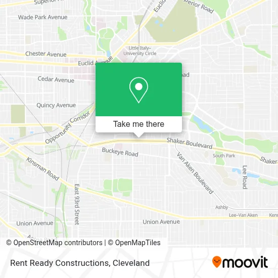 Rent Ready Constructions map